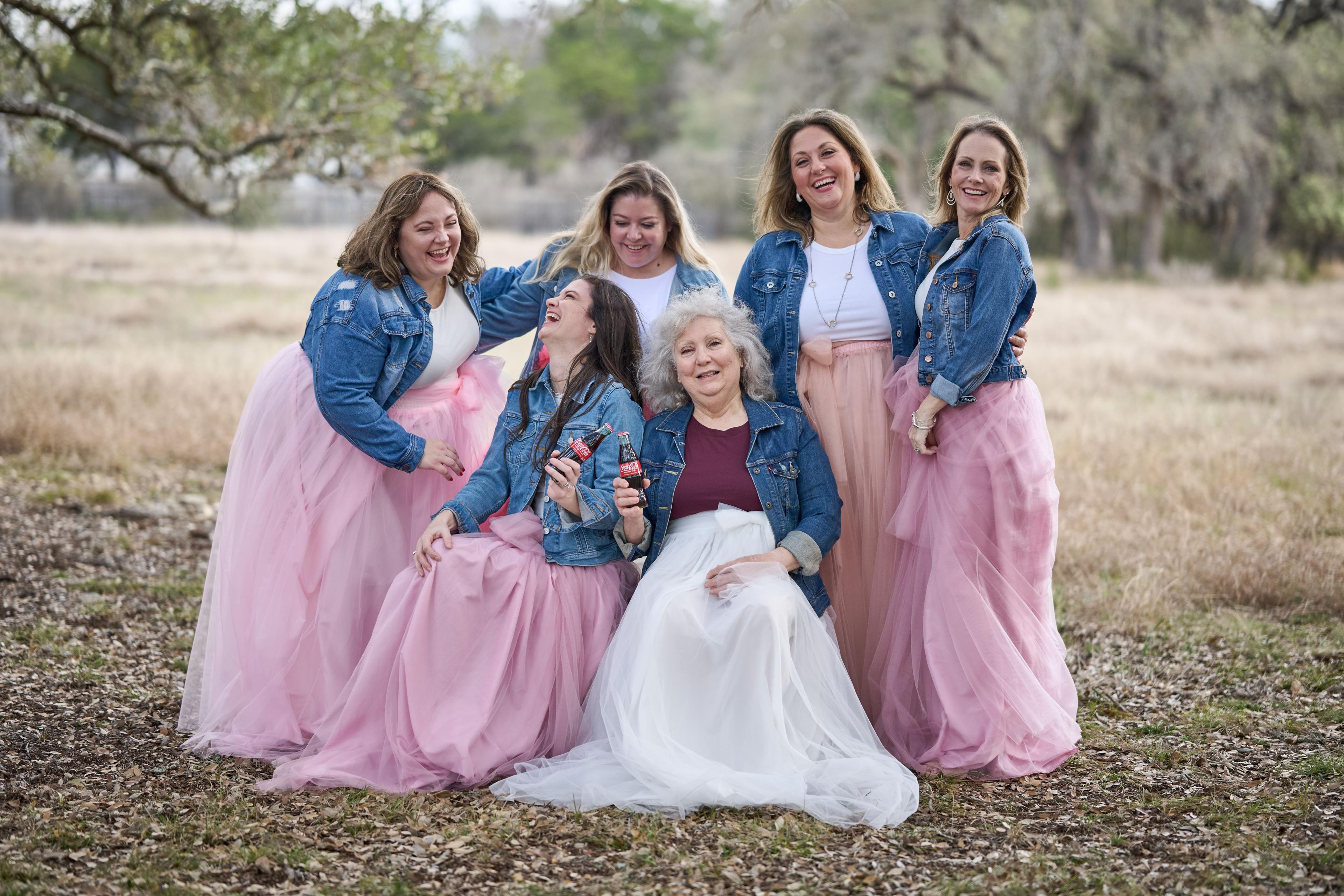 Father and three children sitting on the rocks by the creek at Wimberley — Wimberley TX photography, Austin A father and three children sitting on the rocks by the creek at Wimberley